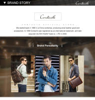 CONTACT'S crazy horse-Bolso de piel auténtica para hombre, bandolera vintage para ordenador portátil, bolso cruzado - details 18
