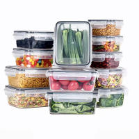 Juego De 12 Piezas De Contenedores Para Almuerzo De Cocina Caja De Alimentos Segura Para Microondas Y Nevera Manteniendo La Frescura - details 1