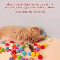 Juguetes para gatos, juguete interactivo de entrenamiento de lanzamiento para mascotas, gatitos, Mini juegos creativos de pistola de tiro, pelota de peluche elástica, suministros para mascotas - details 6
