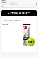 Pelotas de entrenamiento de tenis oficiales Wilson, paquete de 3 en lata sellada, pelota de titanio de 3 (entrega aleatoria) - details 2