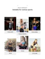 Conjunto de Gimnasio de Impacto para Mujeres Top de Cintura Alta, Bra de Yoga sin Costuras, Pantalones de Entrenamiento Conjunto Deportivo de 2 Piezas - details 0