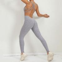 Mallas deportivas ahuecadas plisadas para otoño e invierno, conjunto de mono de Yoga, Leggings deportivos sin espalda que se abrazan al cuerpo, nuevo - details 30