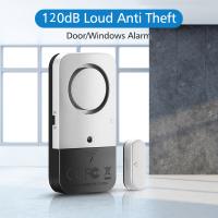 WSDCAM-alarma magnética para puerta y ventana, Kit antirrobo para protección de seguridad de bebé, 120dB - details 0