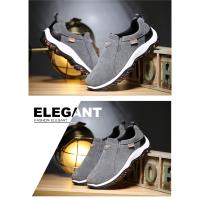 Zapatillas de Moda para Hombre  Zapatos de Deporte Casuales de Talla Grande para Senderismo al Aire Libre Absorbentes de Choques - details 5