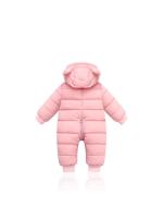 Bebé Niño Niña Nueva Invierno monos De Velours Grueso Caliente Con Capucha Traje De Piel De Avestruz Ropa Infante Rompepiés - details 8