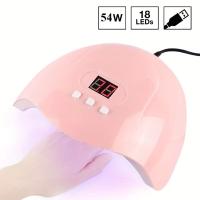 Kit de Arte de Uñas LINMANDA con Lámpara UV 54W de 18Pcs Removedor de Piel Muerta, Separador de Dedos para Manicura y Pedicura en Casa - details 1