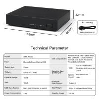 SMSL PS200 Mini DAC ES9039Q2M MQA MQA-CD Decodificación Bluetooth5.0 Audio de alta resolución DAC 4 Uds Dual Op Amps decodificador de alta gama para PS4 PS5 - details 12