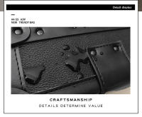 Versión coreana personalizada de estilo extranjero bolso de caja de cómic bidimensional bandolera de hombro calle unisex coreano de moda versátil - details 2