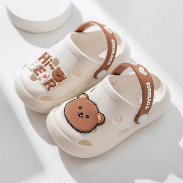 Zapatillas de Casa de Dibujos Animados para Niños Sandalias Antideslizantes de Suela Suave - 1