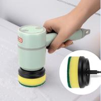 Cepillo de limpieza inalámbrico mágico para baño, Herramientas de limpieza, cepillo eléctrico, ahorro de trabajo, cocina - details 4