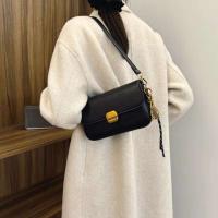 Bolso cuadrado pequeño Horizontal de cuero Pu para mujer, bandolera a la moda, multifuncional, adecuado para uso diario - details 2