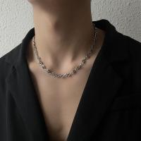 Collar de Acero de Titanio Elegante Geométrico Estilo Hip Hop Occidental sin Descoloración - details 4