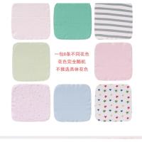 8 toallas cuadradas pequeñas para bebés, toallas de saliva, toallas de alimentación para bebés, pañuelos de algodón estampados en color sólido para niños - details 4