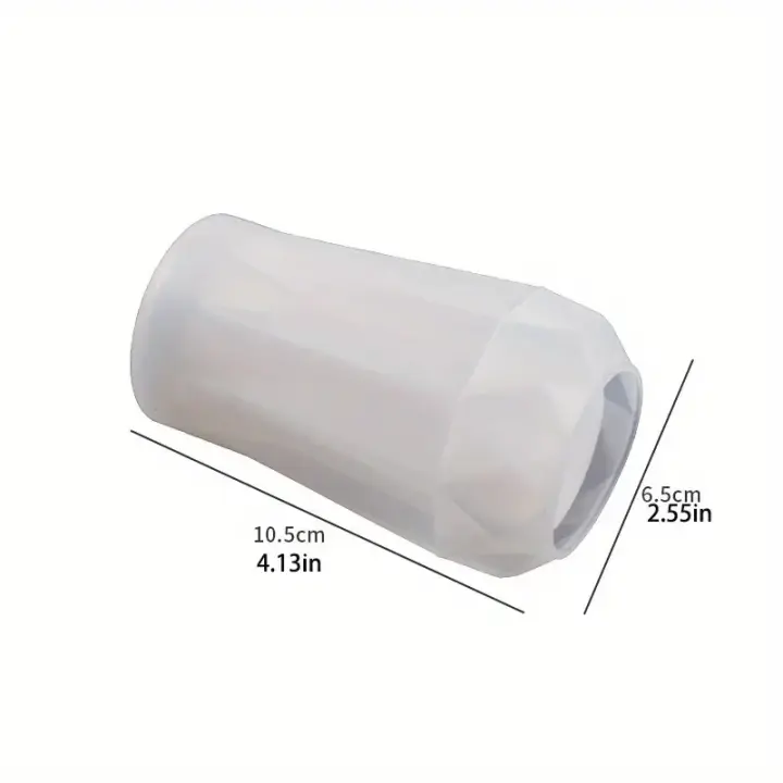 Moldes de silicona para macetas, jarrones de resina para manualidades, molde para maceta de flores de yeso epoxi DIY - 1