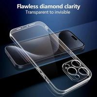 Funda de TPU transparente ultrafina para iPhone 16 Pro Max 15 14 13 11 12 Pro Max Plus Mini X XR XS Max Funda de silicona transparente - details 4