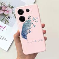 Funda de silicona TPU suave a prueba de golpes para Poco X6 Pro, carcasa trasera para Xiaomi Poco X6 Pro, Funda con estampado de gelatina a la moda - details 7