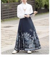 Conjunto de falda con cara de caballo de gama alta, disfraz antiguo de verano para niña pequeña, estilo chino Tang Hanfu, novedad de 2025 - details 9