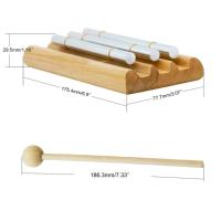 Campanas 1Phoneme El timbre de mano Zenergy de viento afinado musicalmente original garantizado para aulas Meditación Mindfulness - details 14