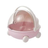Caja de almacenamiento de escritorio con forma de cuna para bebé, cama de bebé para Labubu, contenedor de almacenamiento, bañadores - details 4