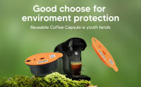 Cápsulas Tassimo reutilizables compatibles con Tassimo Bosch, (60 ml) + 1 (180 ml), tapa con código de barras legible - details 4