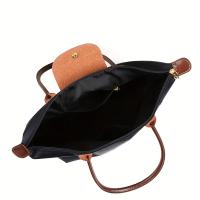 Bolsos de hombro de nailon impermeables para mujer, bolso de mano informal, bolso de mano de gran capacidad, bolso de compras pa - details 4