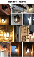 Lámpara de Pared Retro LED Estilo Europeo TOMAXIN 11 Estilos Disponibles Resistente al Agua para Decoración de Jardín Villa Restaurante Balcón Material de Hierro Fundido Color Blanco Cálido Eficiencia de Energía - details 14