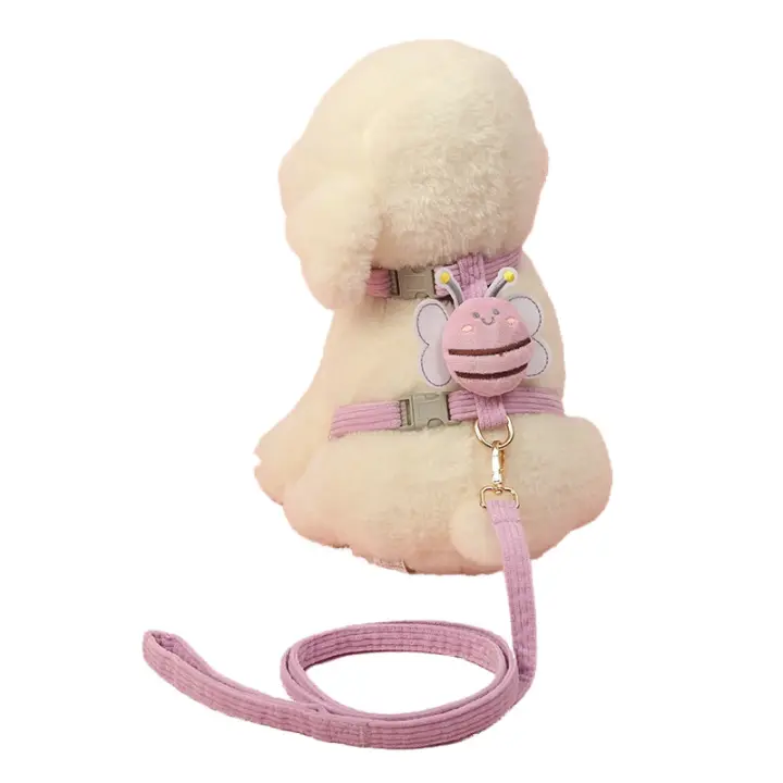 Juego de arneses suaves ajustables para perros, Correa antipérdida para cachorros y gatos, suministros para mascotas - 1