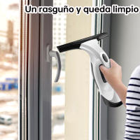 Aspirador de ventanas con depósito de agua extraíble y potente succión, herramienta eléctrica de limpieza de ventanas para pared de ducha, espejo, vidrio, parabrisas de automóvil, encimera, limpiador eléctrico de ventanas para una limpieza completa de vid - details 9