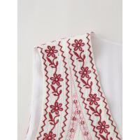 BUNO-novedad de verano moda femenina y versátil industria pesada chaleco bordado chaleco - details 5