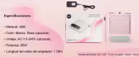 Aspirador de Polvo de Uñas Profesional, 80W, con Filtro reutilizable, de Velocidad Ajustable - details 4