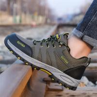 Zapatos de Trabajo de Verano 2025 para Hombres Botas de Acero Indestructibles y Transpirables - details 17