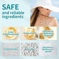 Water-Fit Sun Serum SPF50+ PA+++ Protector solar en barra 50 g - Extracto de centella Hidratante impermeable y protección UV para rostro y cuerpo - details 1