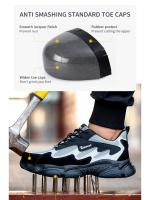 Zapatos de Seguridad para Hombres Zapatillas de Trabajo a Prueba de Perforaciones con Punta de Acero Indestructibles Moda Protección Seguridad - details 4