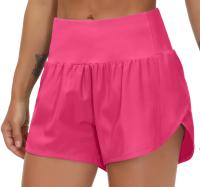 Pantalones cortos deportivos Lo de cintura alta de secado rápido para mujer, ropa deportiva para gimnasio, Yoga, correr,ciclismo - details 23