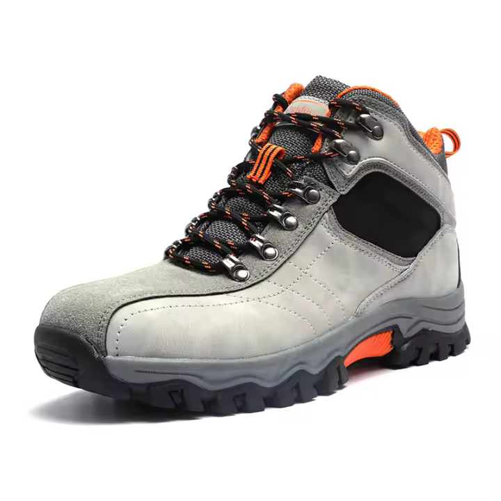 Botas de senderismo antideslizantes para hombre, zapatos de acampada al aire libre, senderismo y Trekking con cordones, zapatillas de caza y escalada, gran oferta - 1