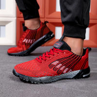 Zapatillas de moda para hombre Zapatillas elásticas ultraligeras y transpirables Suela blanda Zapatos casuales - details 3