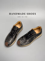 Zapatos deportivos de cuero de vaca de alta gama, nuevos zapatos casuales de cuero para hombre - details 1