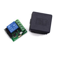 Interruptor inalámbrico de Control remoto Universal, módulo de relé remoto de encendido y apagado para garaje, electrodomésticos inteligentes, luz, 433Mhz, cc 12V, 24V, 10A - details 5