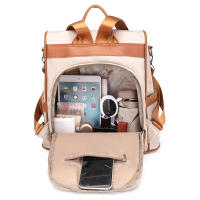 Mochila ligera informal para mujer, mochila de viaje antirrobo, Mochila pequeña de moda simple, mochila de nailon impermeable - details 11