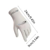 Guantes finos de seda de hielo para hombre y mujer, guantes de pesca transpirables con protección solar, guantes de ciclismo de verano Unisex de alta elasticidad - details 0