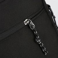 1 bolso cruzado Oxford informal para hombre con diseño de nota musical, correa ajustable, cierre de cremallera, forro de poliéster, bolso de hombro de negocios de gran capacidad para viajes diarios - details 4