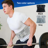 Cinturón deportivo para hombre y mujer, faja de soporte Lumbar, alivio del dolor, disco herniado y ciática - details 1