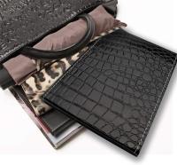 Espejo de escritorio, espejo de tocador plegable portátil, espejo de mesa con soporte para espejo de maquillaje para viajes (negro) - details 2