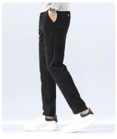 Pantalones de Corduroy para Hombres Ajuste Delgado, Elástico, Moda de Negocios y Trabajo para Primavera Otoño - details 9