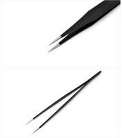 KADS Pinza recta para uñas, accesorio de manicura, herramienta para grabar arte de uñas, embalaje de diamantes de imitación, decoración - details 5
