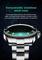 Reloj de Pulsera de Cuarzo de Lujo para Hombres Resistente al Agua, Luminoso, Correa de Aleación, Reloj de Negocios de Alta Gama - details 13