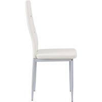 Sillas de Comedor Juego de 4 Sillas de Metal para Cocina, Silla de Mesa Comoda Silla con Asiento Tapizado, Negro - details 141
