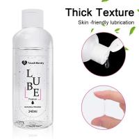 Leten 240ML a base de agua fácil de limpiar aceite de masaje lubricante íntimo para Anal Gay Oral hombres sexo crema para adultos - details 3
