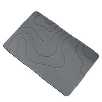 Alfombra de baño de piedra de diatomea Alfombra antideslizante para puerta de inodoro, estera de ducha de piedra de diatomea de secado rápido, alfombra absorbente de diatomea para interior - details 17