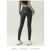 Leggings de Cuero de Poliéster de Alta Gama BIVIGAOS para Otoño-Invierno 2024 - details 27